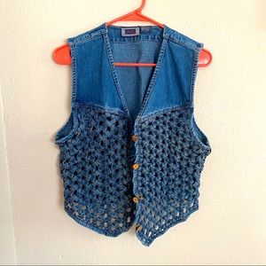 Vintage Denim Vest